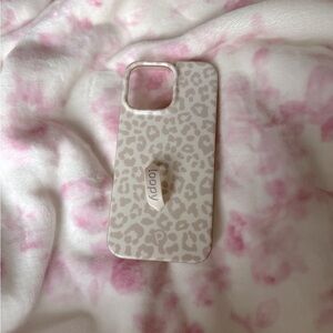 Loopy Case Leopard Print iPhone 16 Pro Max Case(6.9”) - Cream